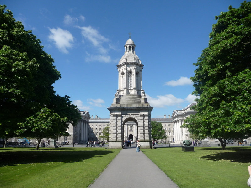 built structure, irish, religion, near, landmark, architecture, tree, 2K, tourist, dublin, sunlight, dome, garden, footpath, travel, georgian, sky, the way forward