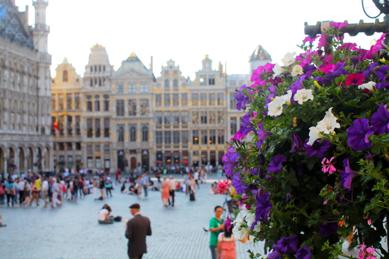 europe, brussels, tourism, day, plant, women, bruxelles, travel, building exterior, wanderlust, flowering plant, nature, flowers, belgique, floral, grand place