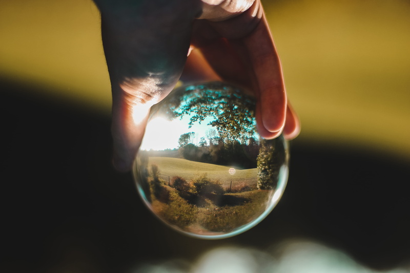 nature, land, one person, human body part, hand, overijse, unrecognizable person, transparent, finger, close-up, glass - material, sphere, 5K, belgium