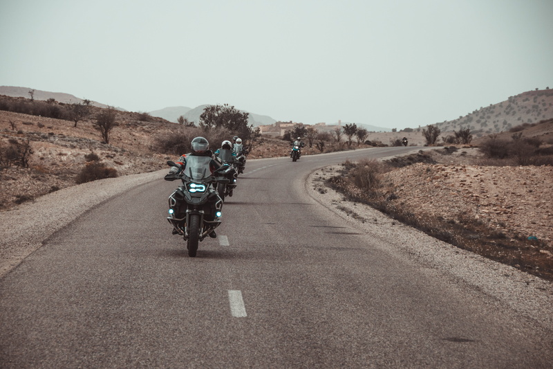 people, the way forward, motion, on the move, travel, nature, sky, road trip, crash helmet, biker, road, gravel, motorbike, motorcycle, apparel, motor