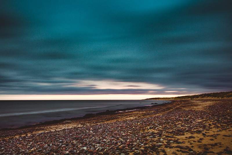 beach, coastline, waters edge, ocean, scenics - nature, bay, beauty in nature, nature, landscape, sea, dirt road, coast, motion, horizon, sky, water, gravel