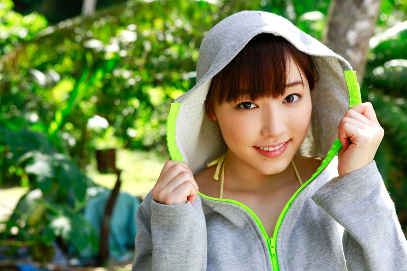 real people, happiness, day, outdoors, women, close-up, Mizuki Fukumura, leisure activity, headshot, Morning Musume, 720P, one person, smiling, portrait