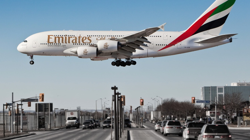 861, Airbus A, 2K, Emirates, airplane, 380