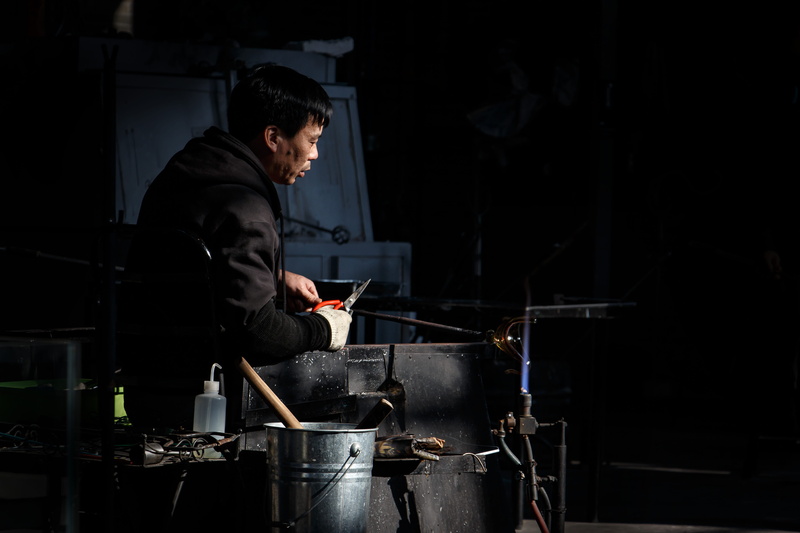 scissors, one Person, worker, black, mature adult, three quarter length, steel, beside, stage, musical equipment, indoors, standing, people, men, holding