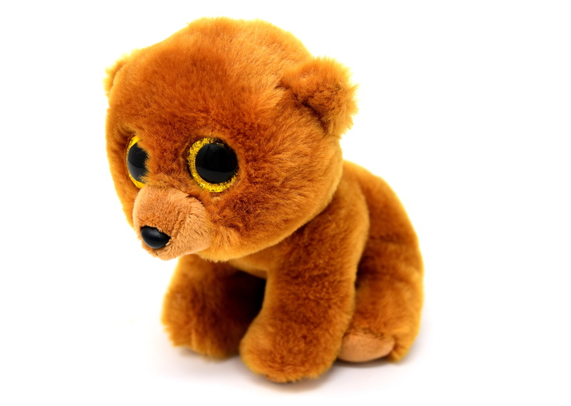 single object, teddy, stuffed toy, studio shot, teddy bear, soft toy, ty, innocence, childhood, close-up, glitter eyes, beanie, mammal, animal representation