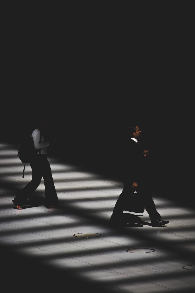 city, lighting, adult, nature, shadow, men, people, sunlight, black, inside, suit, building, street, person, man, women, daytime, representation, indoors