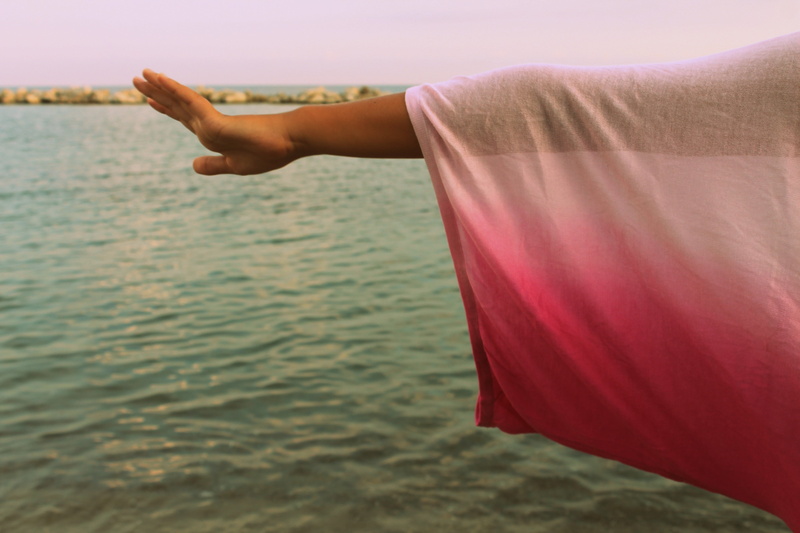 vacations, hand, human limb, human arm, outdoors, water, tee shirt, 4K, nature, woman, relaxation, summer, link, body part, one person, girl, freedom