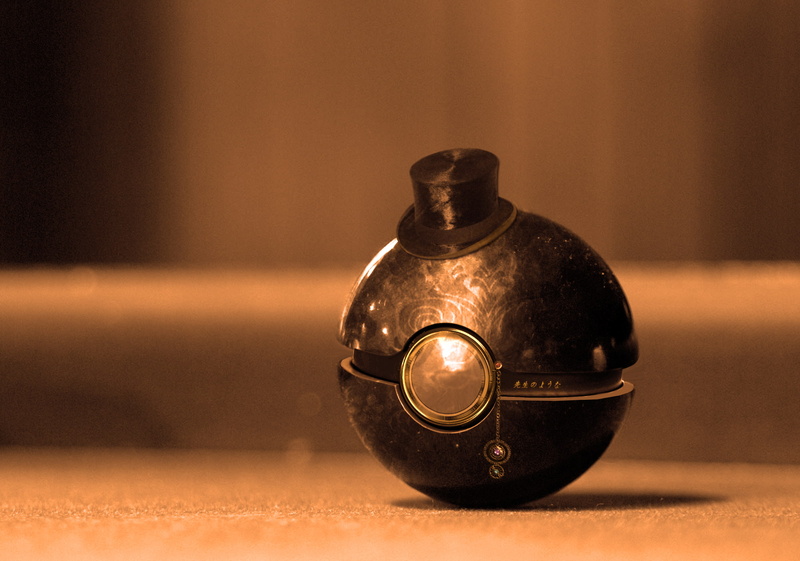 steampunk, 1080P, poke, ball, pokemon, hat