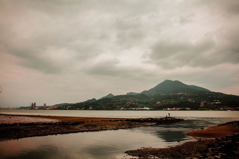 built structure, sky, 5K, cloud - sky, taiwan, sea, no people, beauty in nature, scenics - nature, tranquil scene, mountain, water, mrt tamsui sta., land