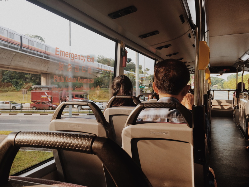 adult, mode of transportation, trains, real people, travel, mrt, 4K, lifestyles, men, day, motor vehicle, vehicle seat, commute, transportation, outdoors