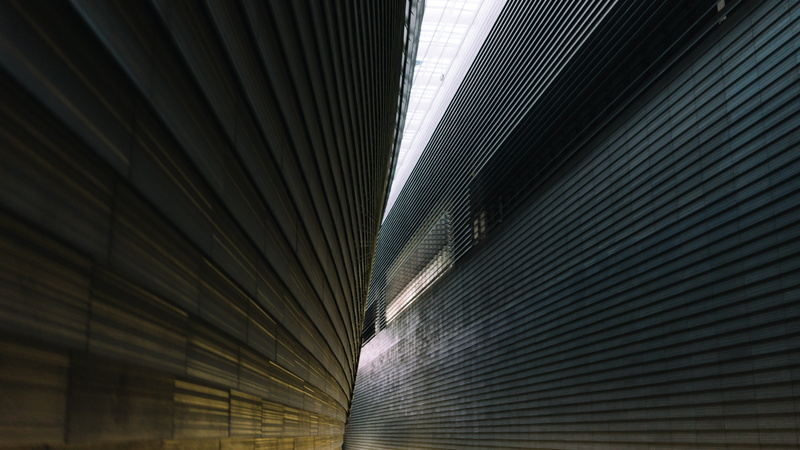modern, stadium, indoors, textured, illuminated, train, architecture, ceiling, diminishing perspective, stadium mrt station, the way forward, vanishing point