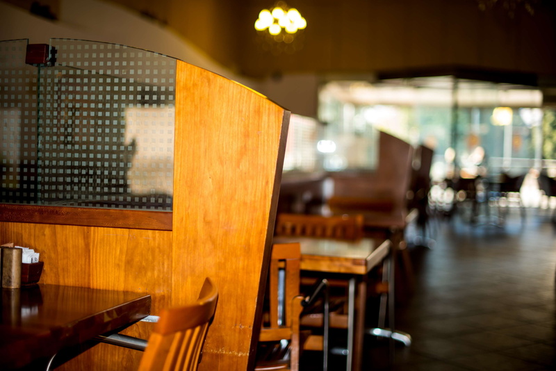seats, indoors, room, tables, furniture, dining, chairs, wooden, empty, restaurant, 4K