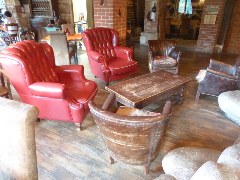 leather, 4K, covered, business, cafe, rustic, architecture, wood - material, leather armchair, quilted, sofa, 2 persons, brown, indoors, chairs, architecture And Buildings