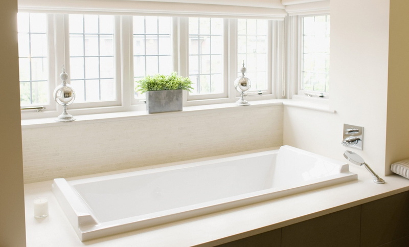 bathroom, house, sink, comfortable, flooring, bathtub, tub, design, wealth, no People, elegance, style, home, window, mirror, tile, bath, residential Building