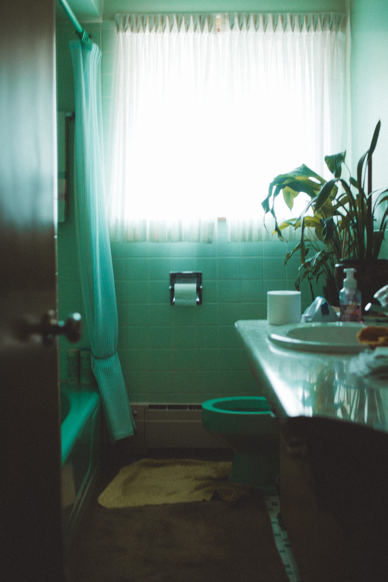 domestic bathroom, luxury, sink, absence, domestic room, window, indoors, nature, home interior, curtain, table, household equipment, clean, day, vacant