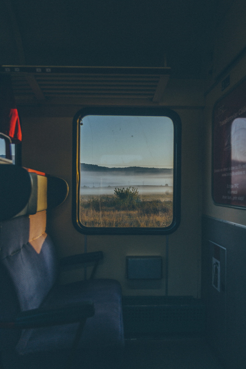 glass - material, window, interior, seat, locomotive, transportation, 5K, no people, mode of transportation, vehicle interior, daylight, rail transportation