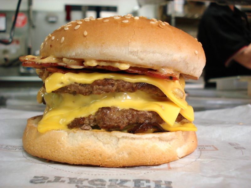 restaurant, delicious, snack, Bacon, fast food, take out food, close-up, burger, american, Cheeseburger, sesame seed, ready-to-eat, 2K, meat, food and drink