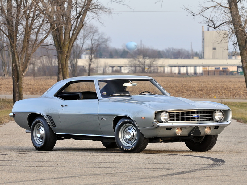 chevrolet, 1080P, muscle, zl 1, camaro, 1969, classic