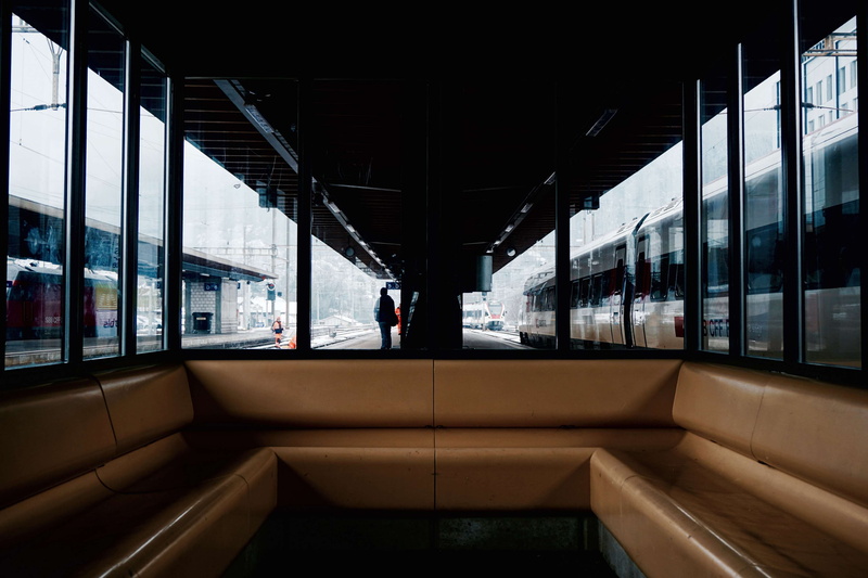 people, railroad station, sitting, vehicle interior, 4K, seat, symmetric, public transportation, mode of transportation, window, architecture, subway train