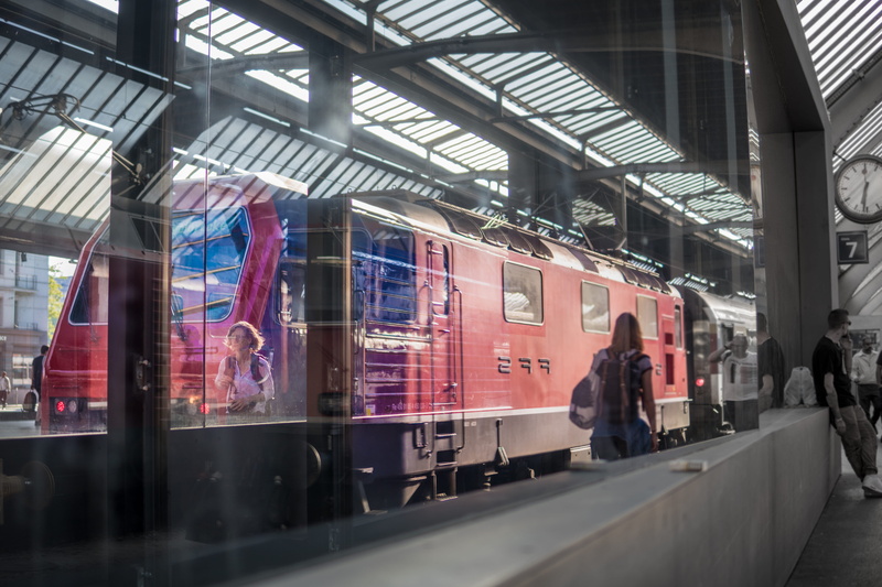 zürich, architecture, switzerland, built structure, 5K, train, modern, transportation, public transportation, trainstation, sbb, lifestyles, train - vehicle