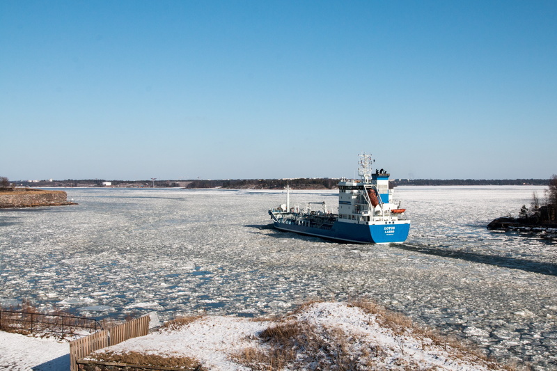 icy sea, landscape, outdoors, 4K, traffic, sunlight, finnish, beach, nautical vessel, sky, no people, archipelago, finnish bay, winter, nature photo, transportation