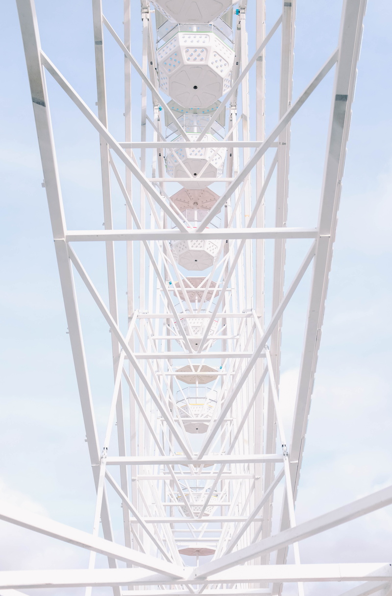 technology, girder, wheel, electricity pylon, boat, ferry, connection, amusement park, building, power lines, aircraft, white, pattern, vehicle, steeple