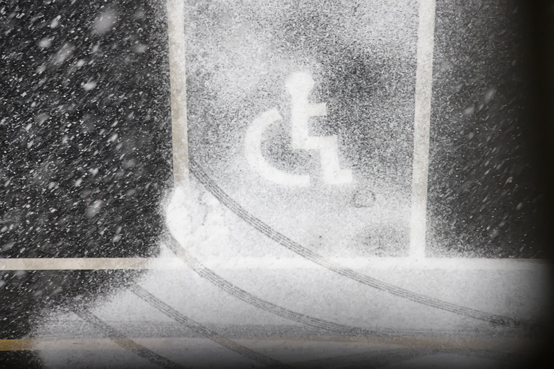 winter, life, veranda, in the cold, persons with disabilities, hospital, transportation, background, safety, cold temperature, logo, glass - material, outdoors