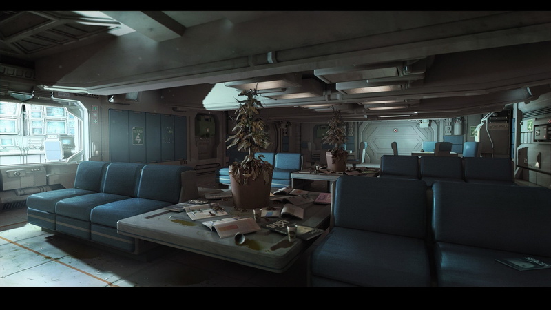 Environment Dump, Hospital PsychScience, compartment, Alien: Isolation, 1080P