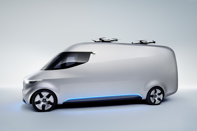 Mercedes-Benz Sprinter Vision Van, electric car, 5K, 5K