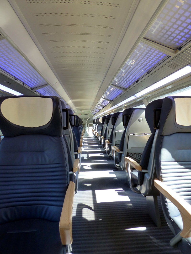 empty, vehicle interior, first class, ceiling, journey, airplane seat, train, passenger compartment, no people, airplane, compartment, transportation, rail transportation