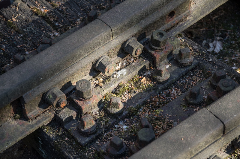 rails, train, iron - metal, close-up, metal industry, factory, pipe - tube, machine part, sunlight, metal, machinery, no people, railway, industry, rusty