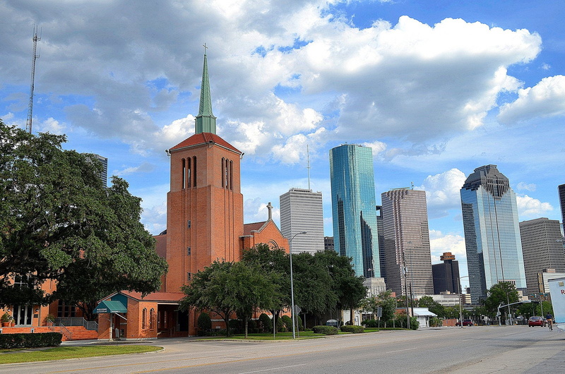 houston, offices, bridges, towers, usa, texas, 720P, downtown, architecture, buildings, stores, city, storehouses, night, cities