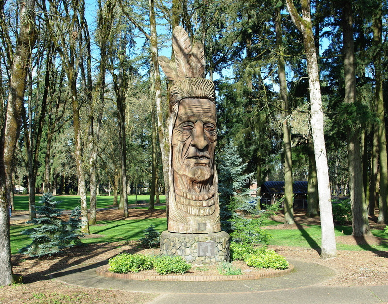 sculpture, 2K, trunk, public domain, shute, art and craft, craft, tranquility, Hillsboro, park, hillsboro, representation, stone Material, famous Place