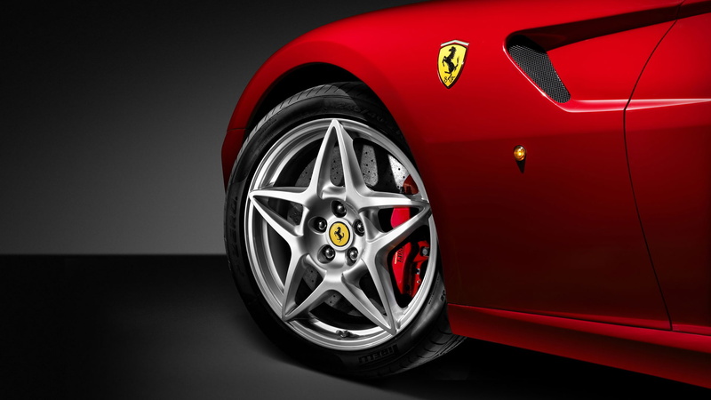 wheel, red car, close, close up, ferrari, car, 1080P, red