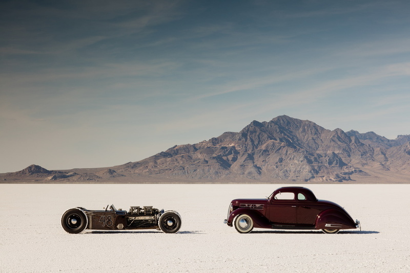 hot rod, cars, desert, 1080P, rat rod