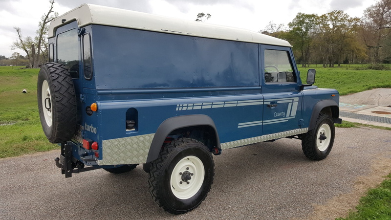 Blue Car, Land Rover, Car, 1080P, SUV, Off-Road, Land Rover Defender 110, Old Car, Land Rover Defender