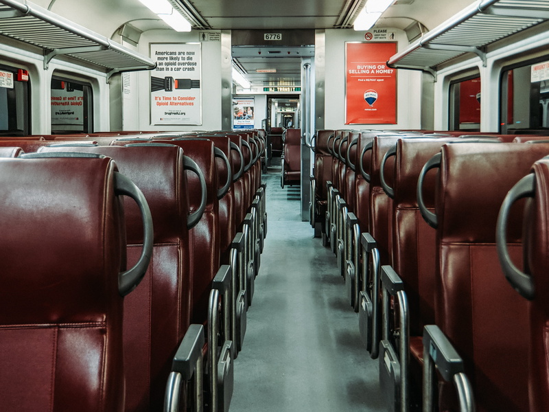 public transportation, luxury, leather, furniture, wheel, indoors, seat, food, lot, vehicle seat, absence, 4K, passenger car, repetition, train, train - vehicle
