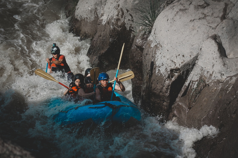 people, outdoors, arizona, boat, rafting, sport, 4K, real people, group of people, sports equipment, person, rock - object, paddle, dom, mountain, water