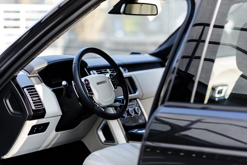 range, elegant, car interior, vehicle mirror, driving, dashboard, vehicle, gray, engine, jeep, clean, exclusive, technology, off-road, land, business, extreme