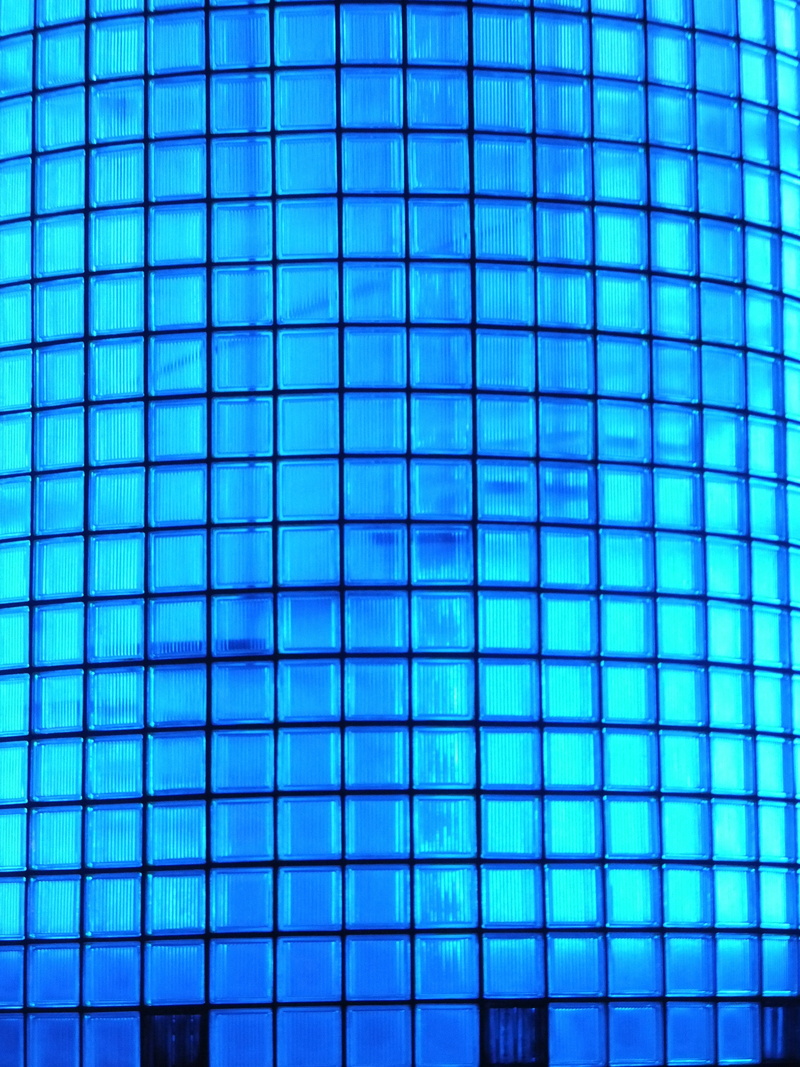 glass blocks, shape, no people, full frame, grid, close-up, abstract, high definition television, light, device screen, industry, blue light, glass, 4K