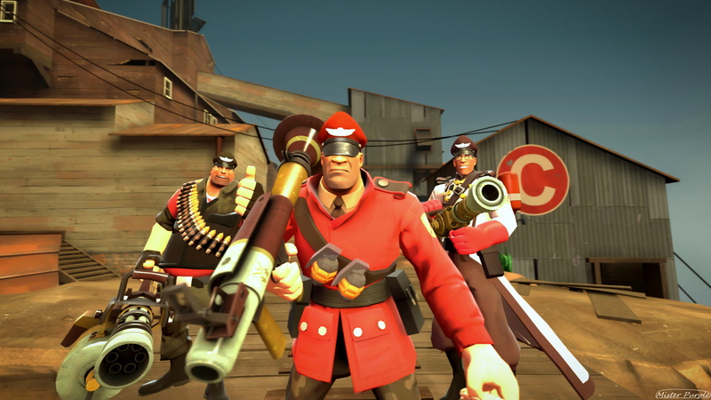 Heavy (TF2), Source Filmmaker, Soldier (TF2), 1080P, Medic (TF2), Team Fortress 2