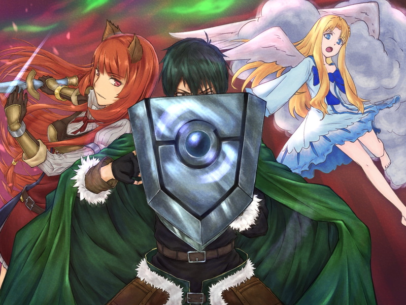 Animal Ears, Naofumi Iwatani, Raphtalia (The Rising of the Shield Hero), Filo (The Rising of The Shield Hero), Anime, The Rising of the Shield Hero, Wings