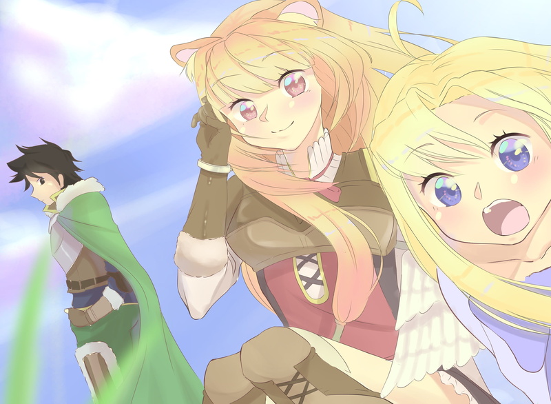 Naofumi Iwatani, Raphtalia (The Rising of the Shield Hero), 2K, Filo (The Rising of The Shield Hero), The Rising of the Shield Hero, Anime