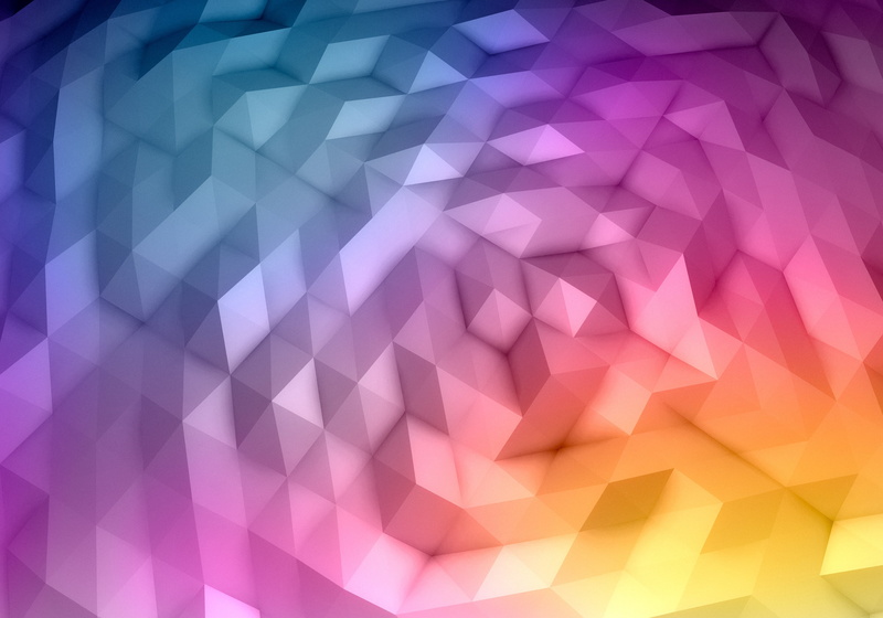 Kyle Gray, abstract, low poly, 2K