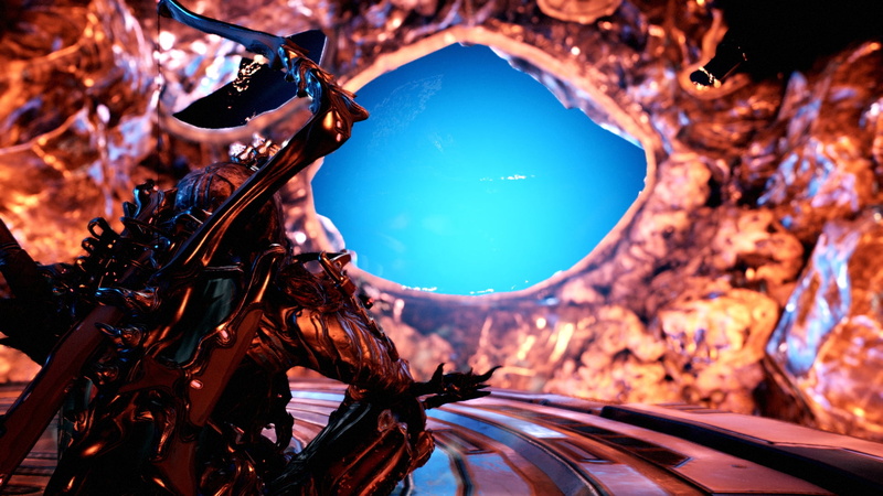 hunhow, ninja robots, 1080P, Warframe, ash, sword, Fashionframe