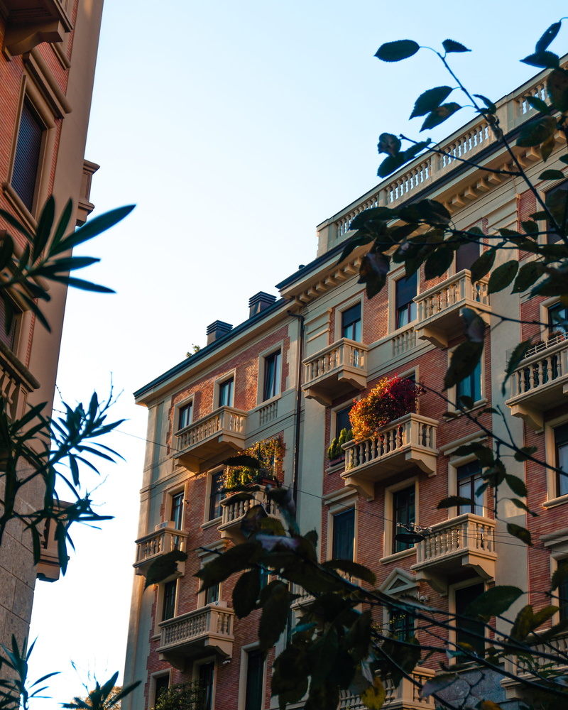 milano, milan, window, sky, pink, warm, italy, building exterior, 2K, nature, relax, architecture, built structure, travel destinations, facade, chill