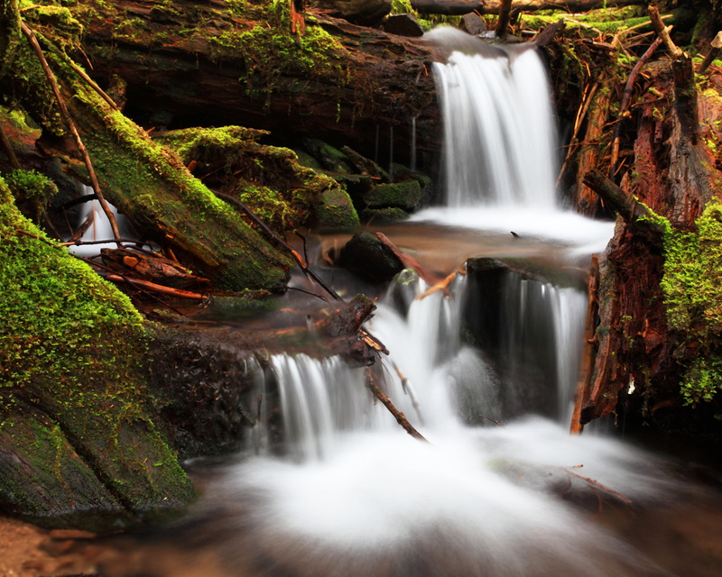 Canon  EOS  5D  Mark  II, Color, nature, Runoff, Long  Exposure, River, waterfalls, freshness, Creek, timelapse, Oregon, Columbia  Gorge, green Color, photography