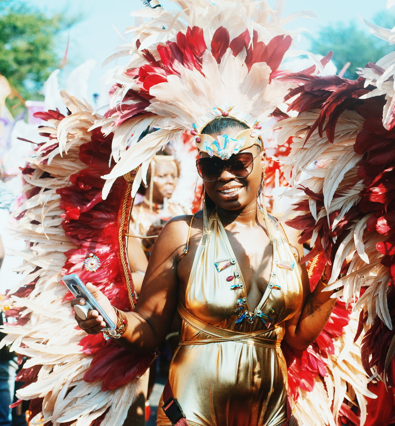 parade, stage Costume, headdress, men, brazil, sunlight, feather, traveling Carnival, clothes, gold, performance, people, westindie, carnival, mask - Disguise