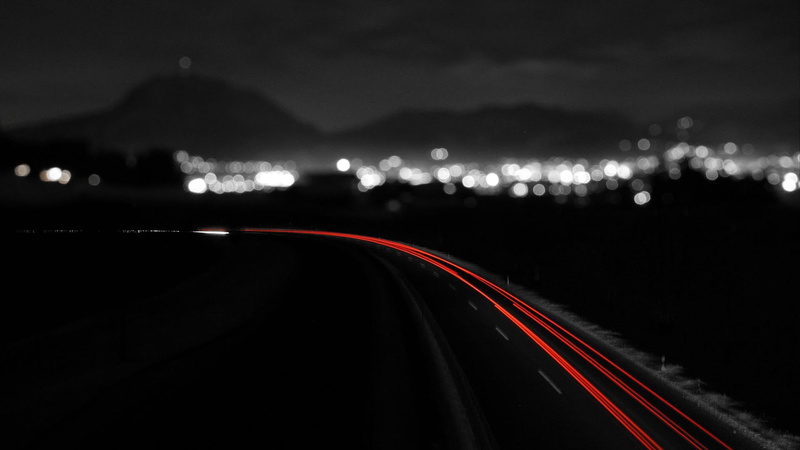 traffic, cityscape, transport, blur, no people, tail light, multiple lane highway, motion, long exposure, sea, motor vehicle, life, city, headlight, mode of transportation