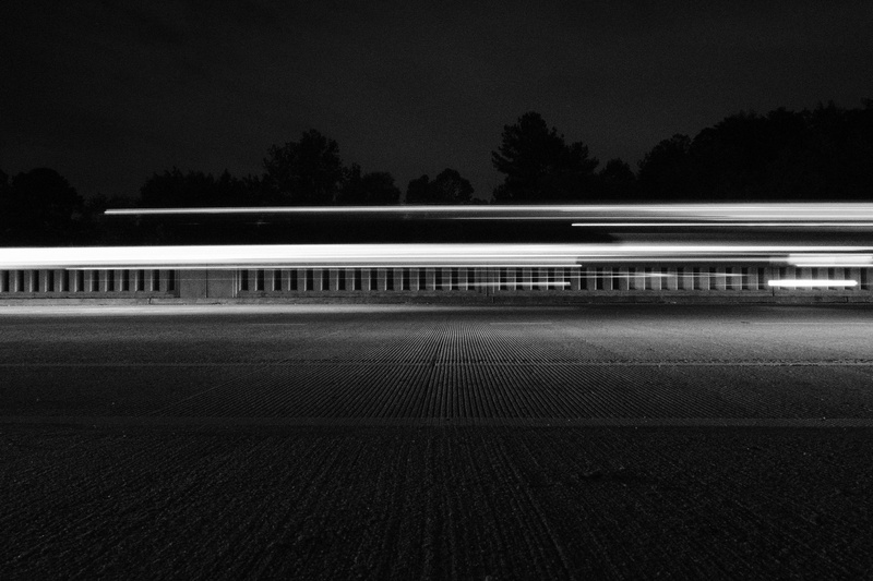 building exterior, 5K, railing, built structure, plant, no people, architecture, reflection, absence, structure, sky, concrete, black Color, illuminated